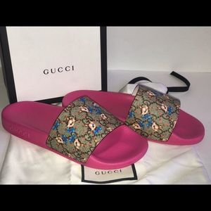 Authentic Gucci Bambi slides size 34EU/4 US WOMENS